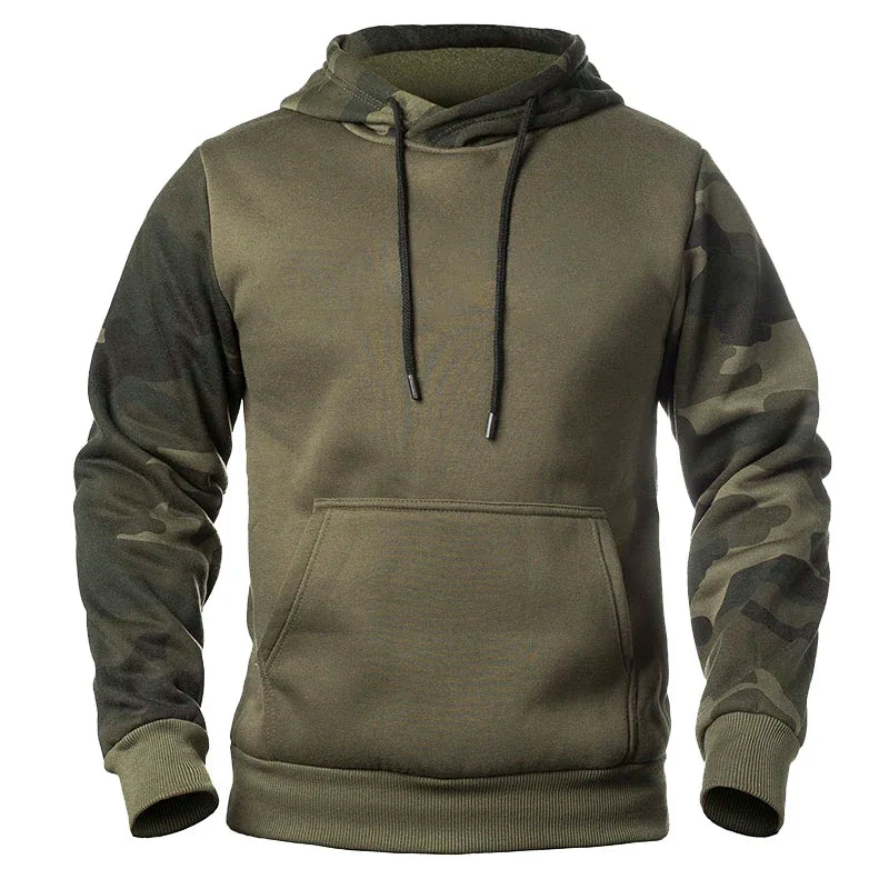 Πέτρος | Ανδρικό Hoodie σε Στρατιωτικά Χρώματα
