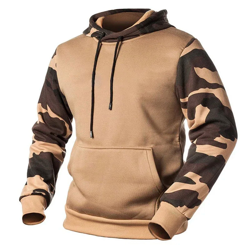 Πέτρος | Ανδρικό Hoodie σε Στρατιωτικά Χρώματα