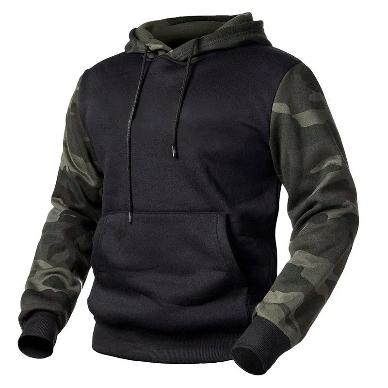 Πέτρος | Ανδρικό Hoodie σε Στρατιωτικά Χρώματα