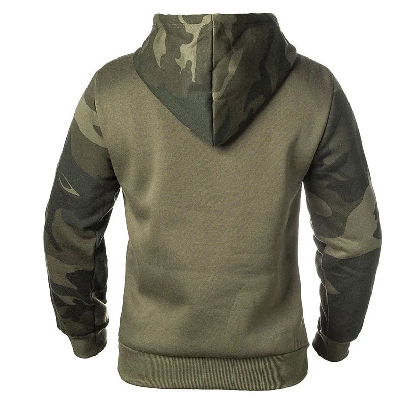 Πέτρος | Ανδρικό Hoodie σε Στρατιωτικά Χρώματα